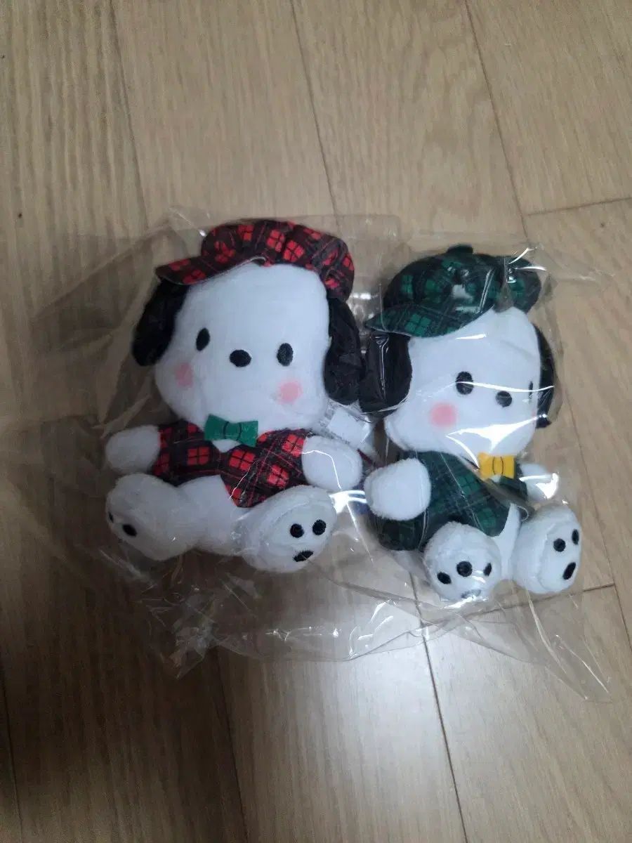 サンリオ ポチャッコ CHECK PLUSH ぬいぐるみ セット