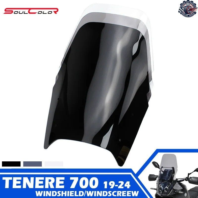XTZ TENERE700 2019 - 24 オートバイ用高保護ウインドシールド/ウインドスクリーンバイザー