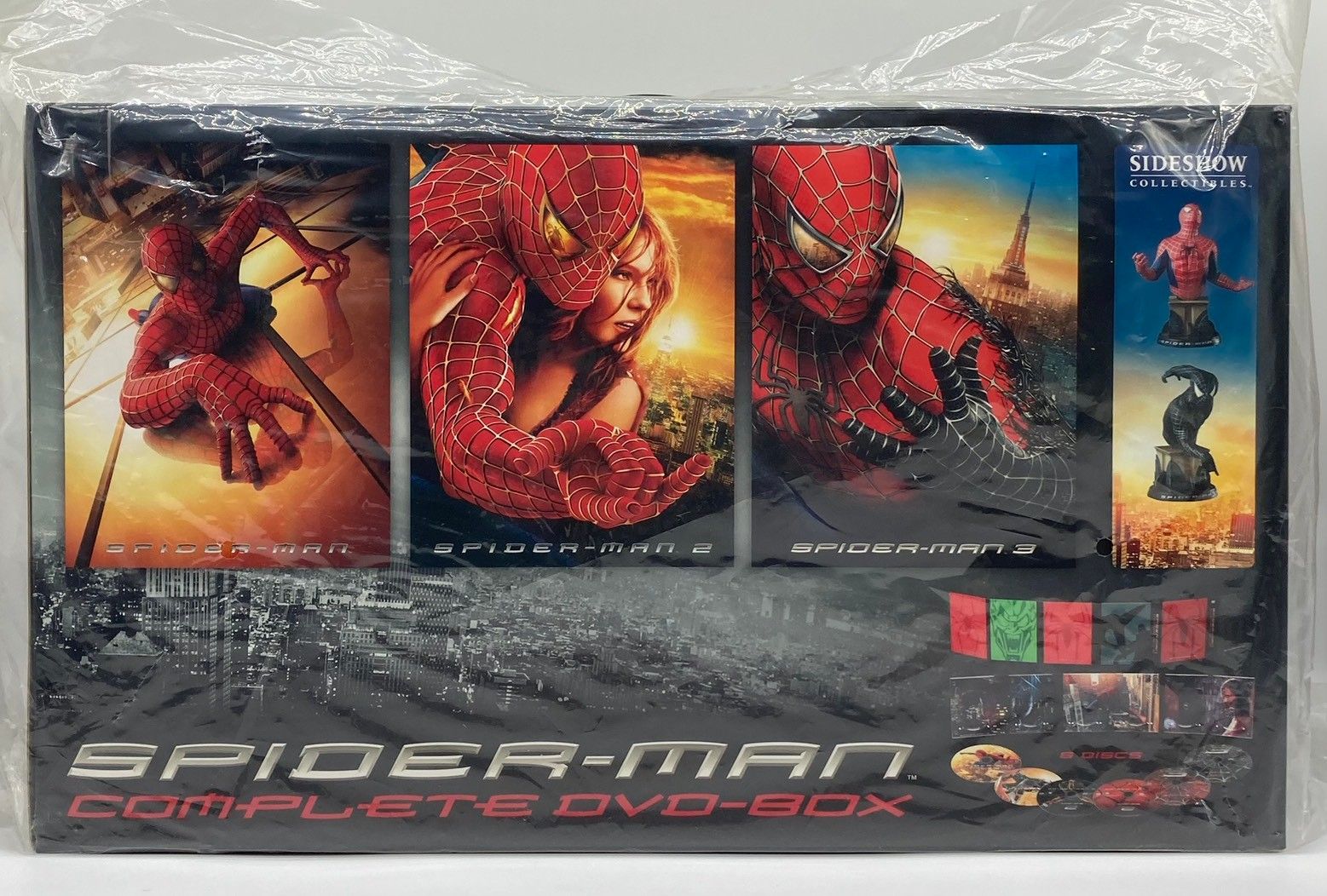 DVD】スパイダーマン TM コンプリートBOX 6枚組 SIDESHOW製限定