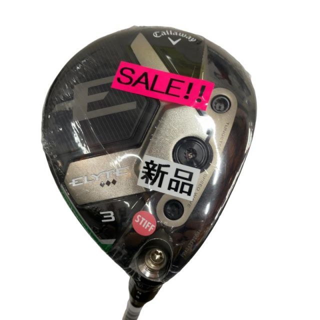 【中古】 キャロウェイ ELYTE ◆◆◆ 3W フェアウェイウッド FW TENSEI GREEN 60 for CW(ELYTE FW) (フレックスS) メンズ 男性用 右利き 右用 Nランク ゴルフクラブ
