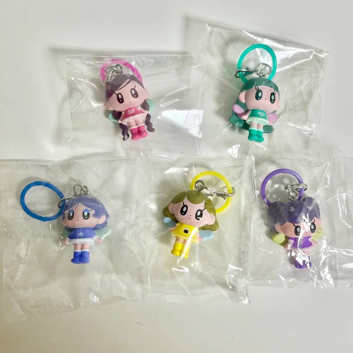 (フルセット) 超ポジティブ エンジェルズ めじるし 5種