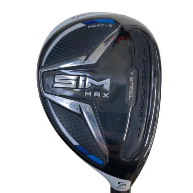 【中古】 テーラーメイド SIM MAX U5 USA ユーティリティ UT 純正特注シャフト (フレックスS) メンズ 男性用 右利き 右用 Bランク ゴルフクラブ