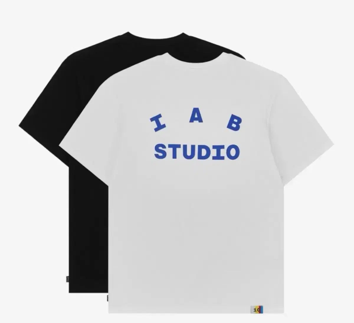 M)新品 IAB 10周年 半袖Tシャツ ブラック&ホワイト
