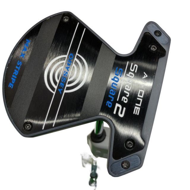 【中古】 オデッセイ Ai-ONE SQUARE 2 SQUARE MAX STRIPE 34インチ パター PT STROKE LAB 90 スチール (フレックスその他) メンズ 男性用 右利き 右用 Bランク ゴルフクラブ