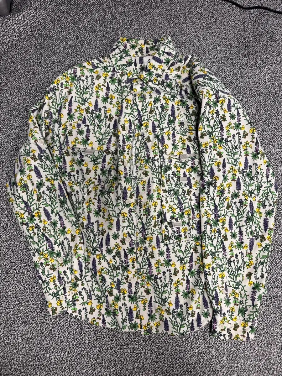 Acg ドライフィット 花柄 ポケットシャツ