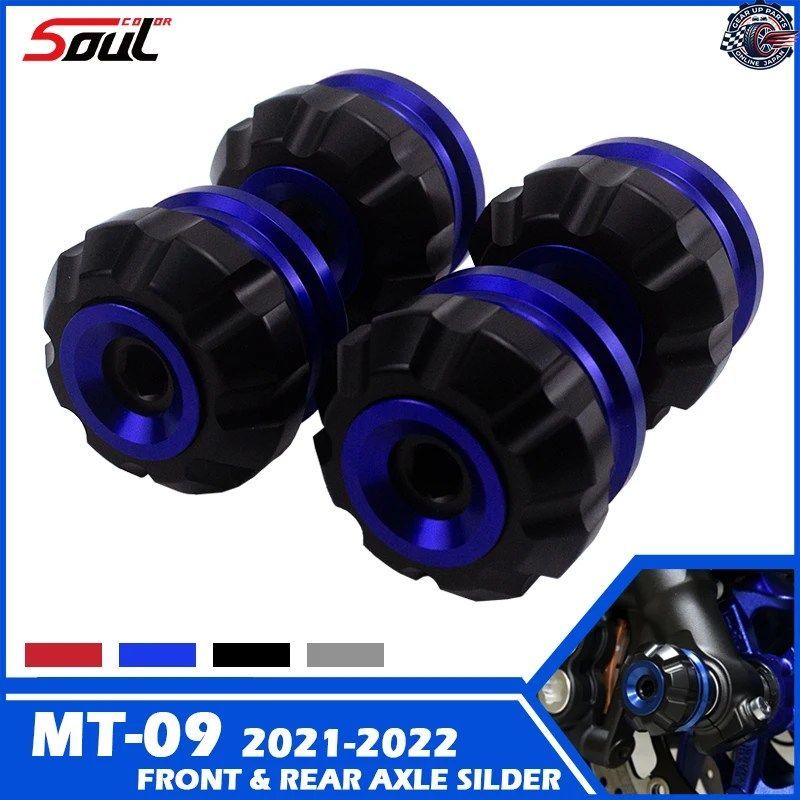 オートバイ フロント リア ホイール ドロップ ボール フロント アクスル スライダー スイング アーム ヤマハ MT-09 FZ-09 2021 - 23 MT09 S