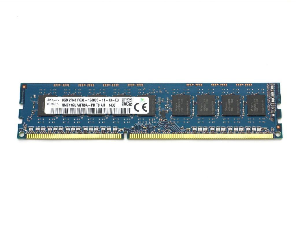 Hynix 8GB PC3L-12800E DDR3 ECC Unbuffered hp Z220/Z420等 DELL Precision T1650/T1700等対応 【中古】【20180711】