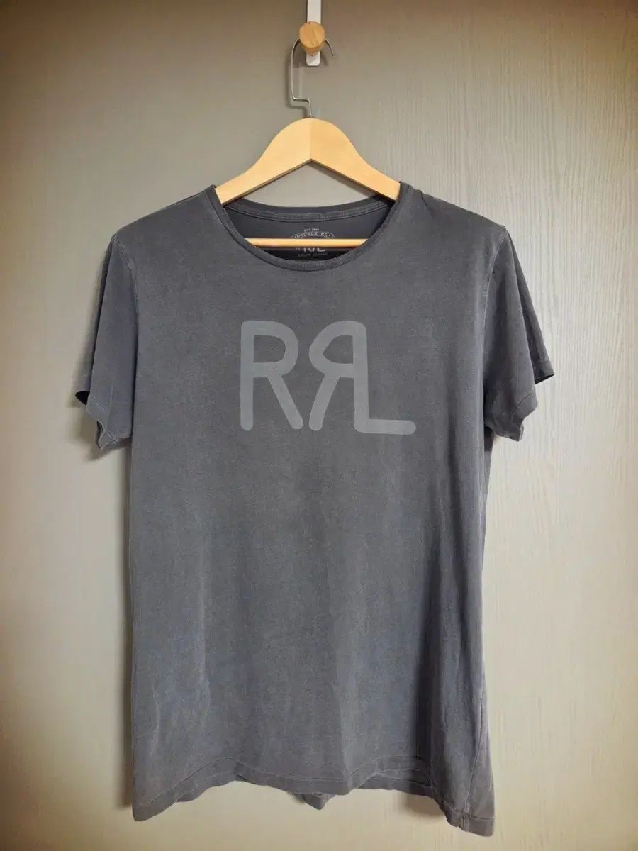 RRL ダブルアールエル ロゴ 半袖 Tシャツ M