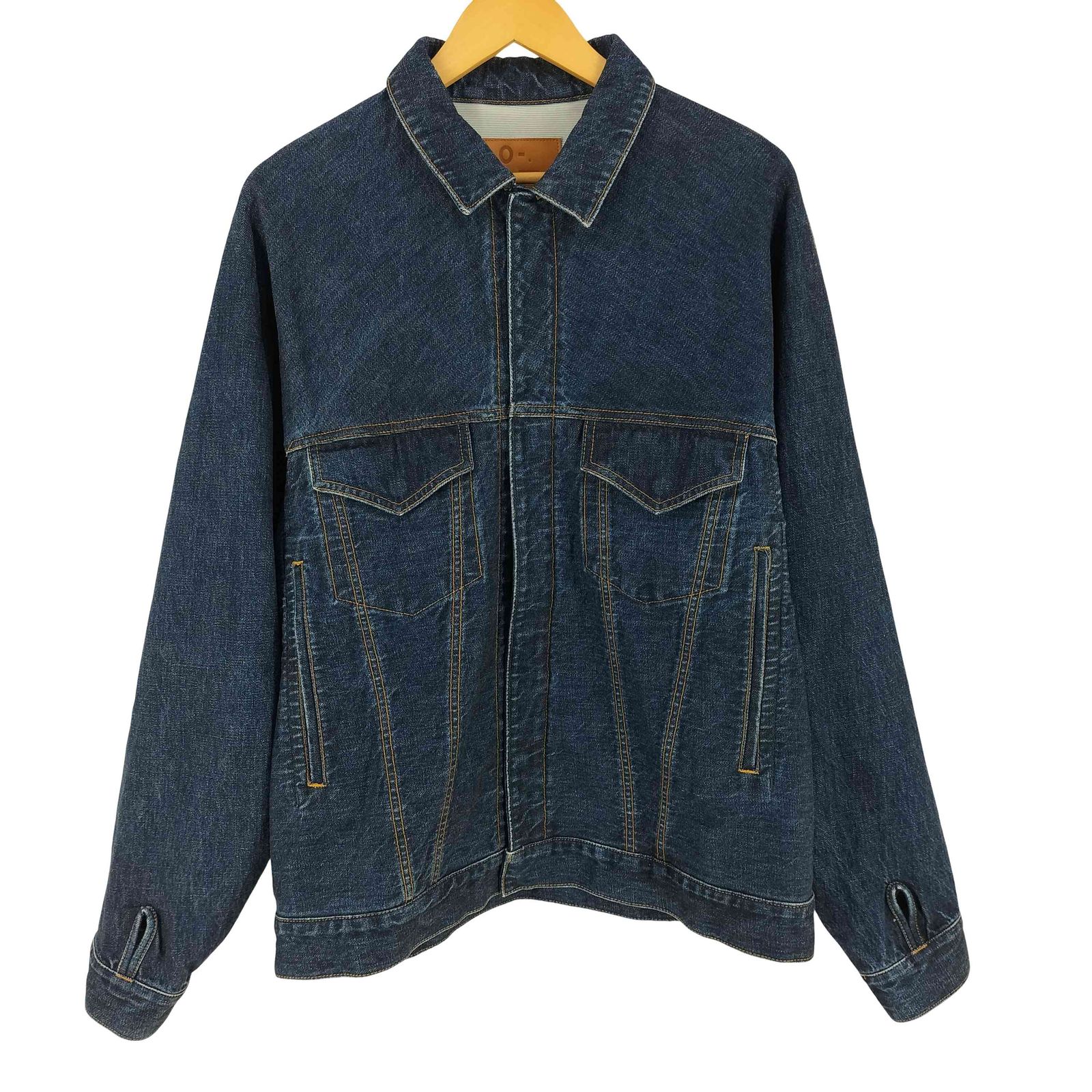 オーゼロチョウルイラボ O-0-CHO-RUI LAB SIX POCKETS DENIM TRUCKER JACKET メンズ JPN：L