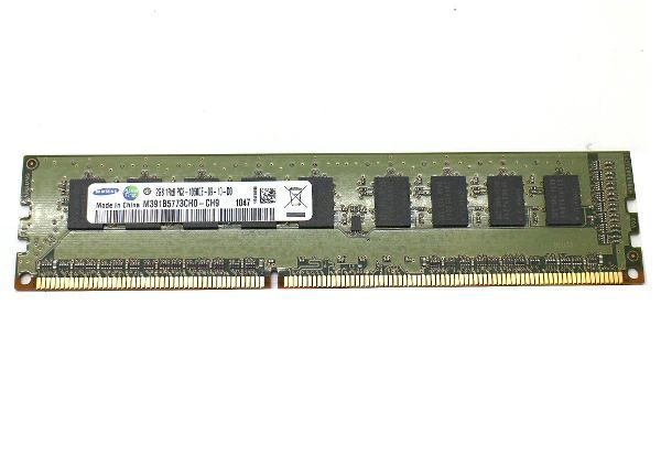 Samsung 2GB PC3-10600E DDR3 ECC Unbuffered T3500/Z400等対応 Z200/ML110G6/G7等対応 【中古】【20170412】