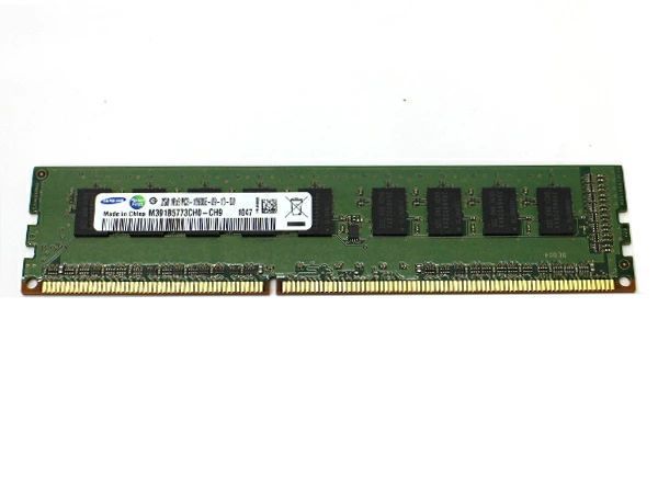 Samsung 2GB PC3-10600E DDR3 ECC Unbuffered T3500/Z400等対応 Z200/hp ML110G6/G7等対応 【中古】【20170412】