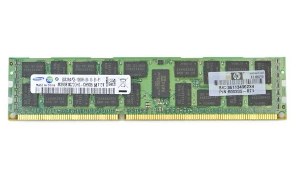 hp PC3-10600R DDR3 ECC Registered 8GB Z800等対応 【中古】【20160411】