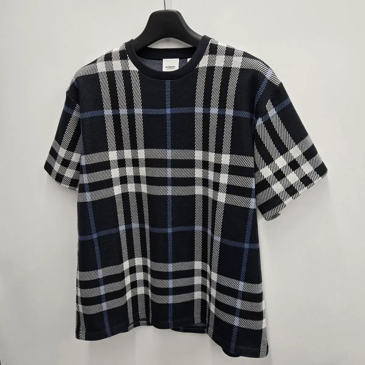 { L } バーバリー チェック コットン 半袖 Tシャツ