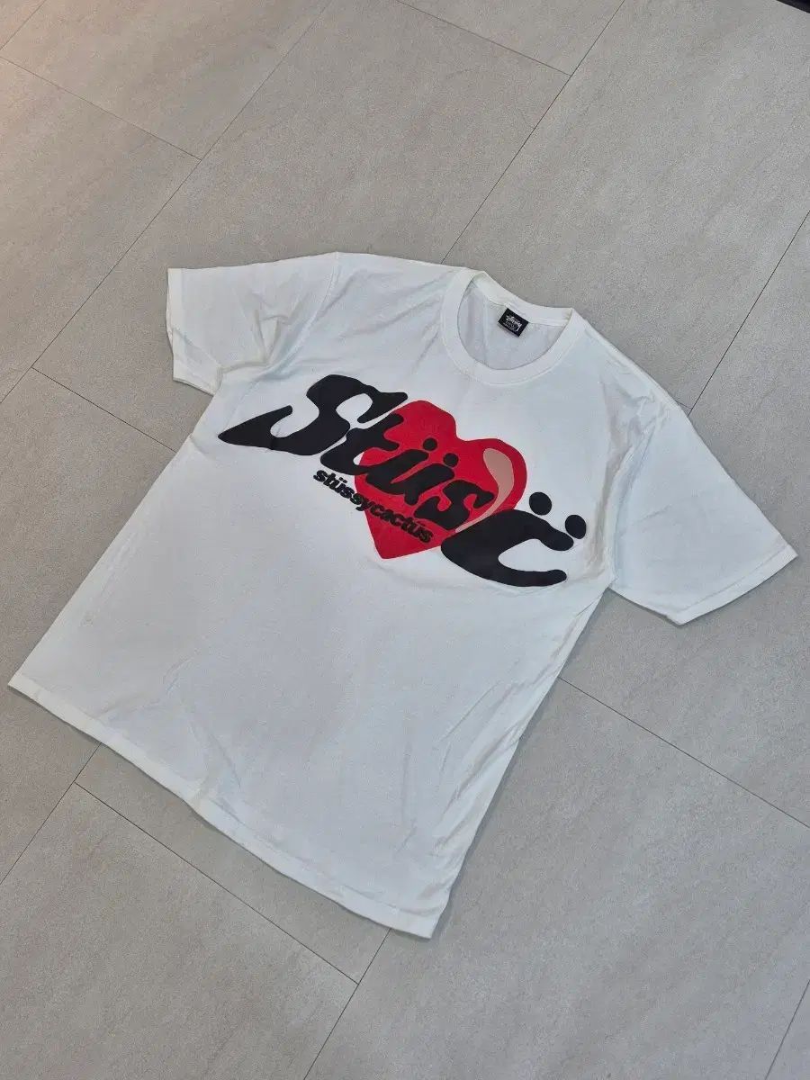 STUSSY x CPFM ハート Tシャツ L