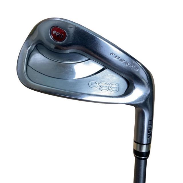 【中古】 プロギア egg FORGED(2019) #6 単品アイアン LI eggオリジナルカーボン (フレックスR) メンズ 男性用 右利き 右用 Cランク ゴルフクラブ