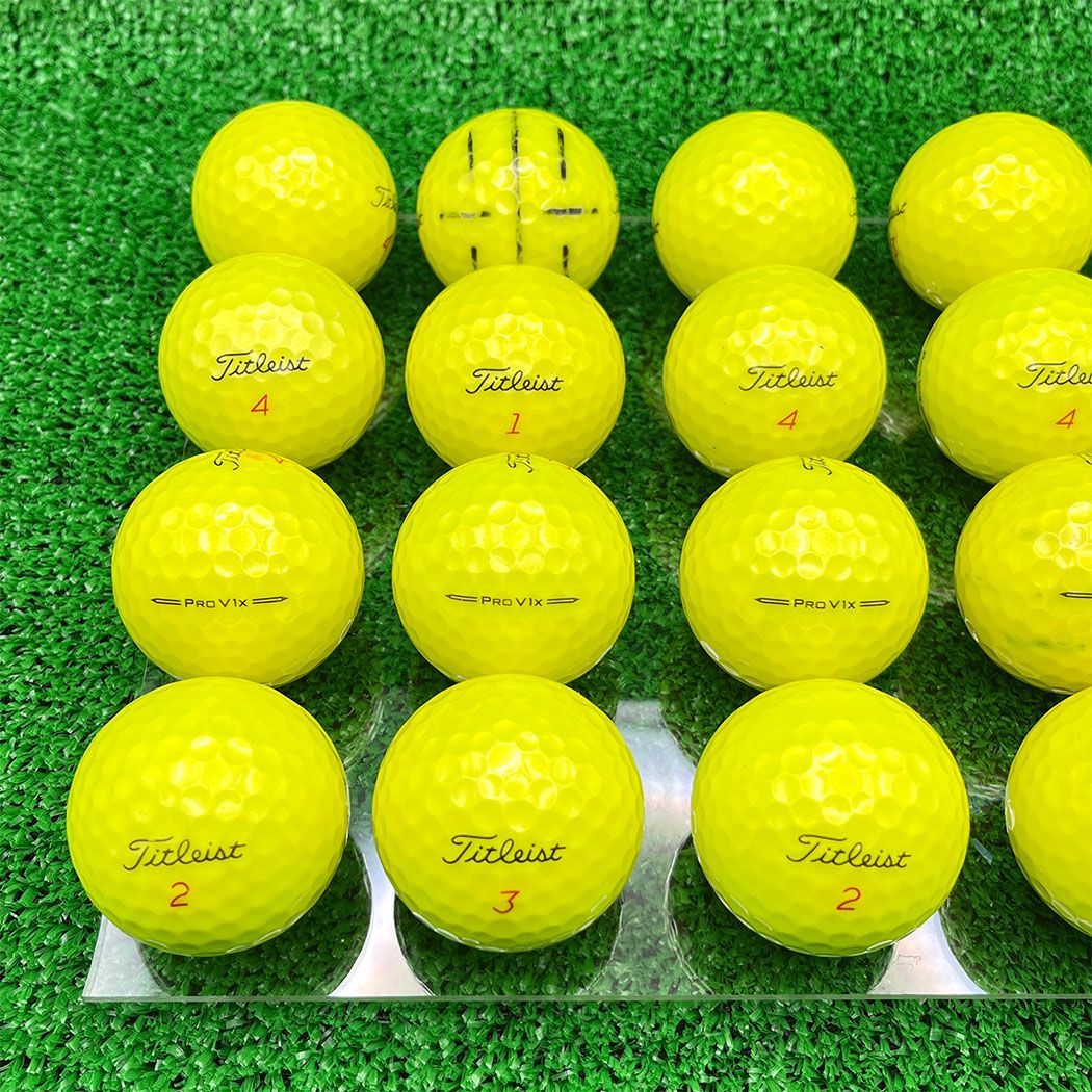 ロストボール タイトリスト Pro V1x 20球 2023年モデル イエロー A