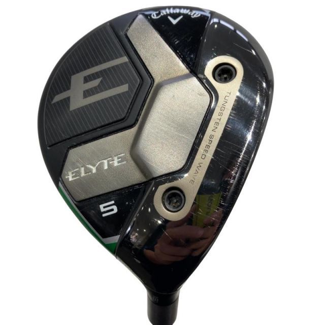 【中古】 キャロウェイ ELYTE 5W フェアウェイウッド FW VENTUS GREEN 50 for CW(ELYTE FW) (フレックスS) メンズ 男性用 右利き 右用 Cランク ゴルフクラブ