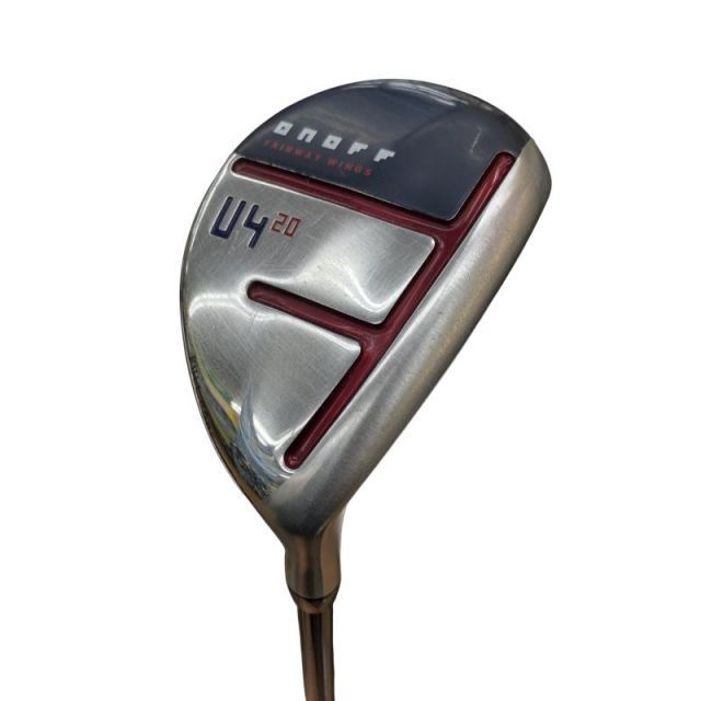 【中古】 ダイワ(グローブライド) ONOFF FAIRWAY WINGS(2020) AKA U4 ユーティリティ UT SMOOTH KICK MP-520U (フレックスR) メンズ 男性用 右利き 右用 Cランク ゴルフクラブ
