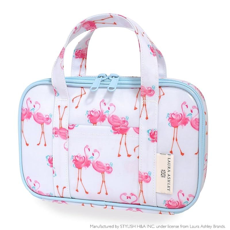 LAURA ASHLEY 裁縫セット 女の子 小学生 ソーイングセット 裁縫道具 家庭科 学校用 Pretty Flamingo N2321910