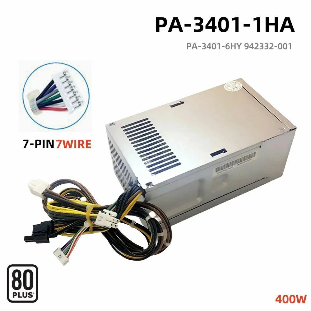 純正新品 HP ProDesk 280 288 480 600 800 G3 G4 G5 用PA-3401-1HA 400W 4PIN+4PIN+7PIN（7Wire） グラフィックカード6+2PIN 電源ユニッ 6,023円