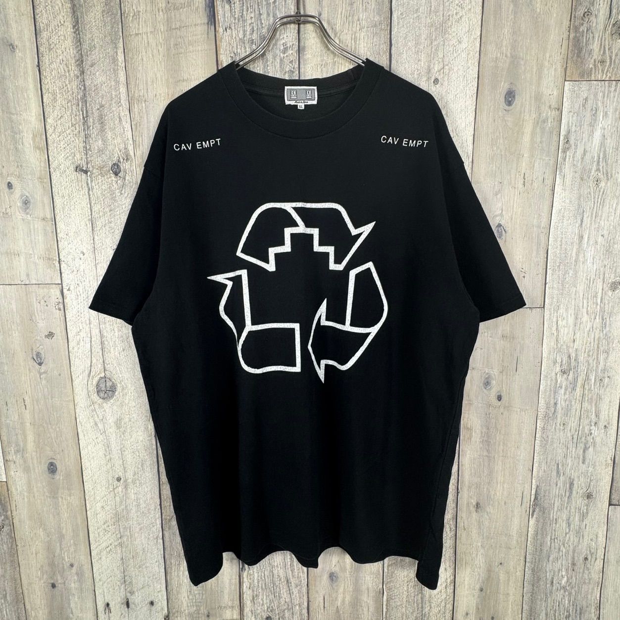 C.E シーイー CAV EMPT ブラック 日本製 半袖 Tシャツ tee メンズ XL 