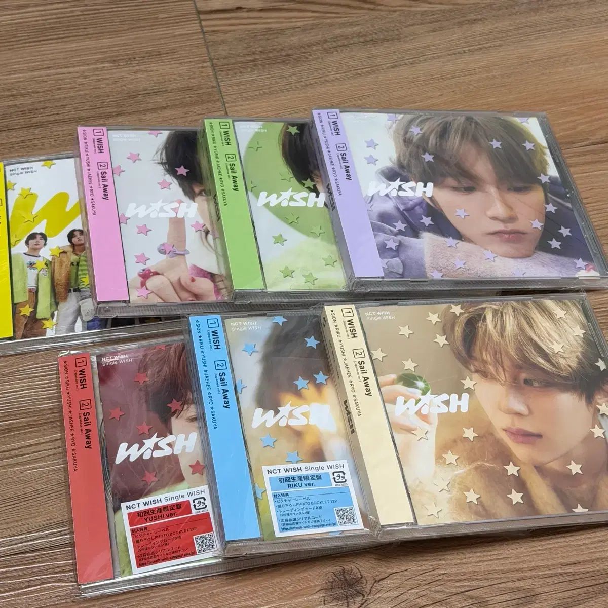 NCT(エヌシーティー) WIND AND WISH 日本版 アルバム フルセット