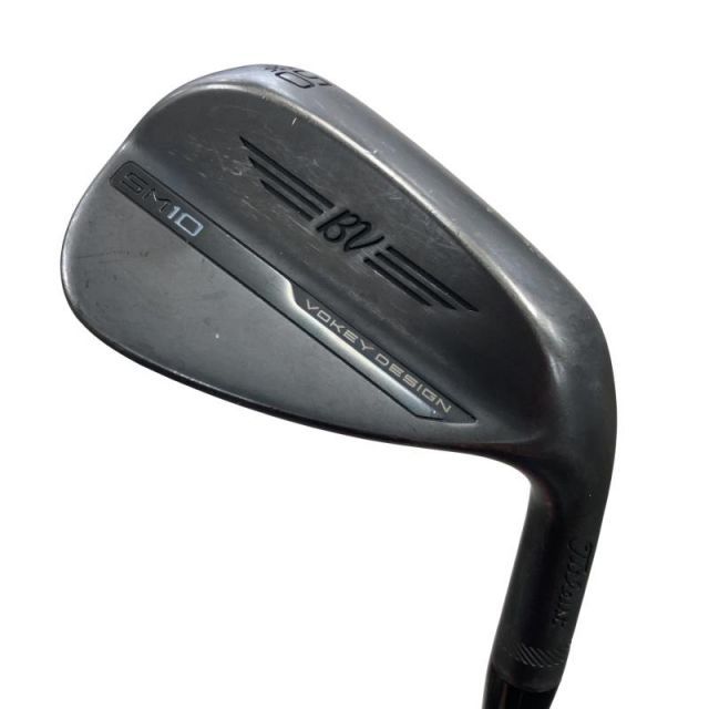 【中古】 タイトリスト VOKEY SPIN MILLED SM10 ジェットブラック 50°/08°F ウェッジ WG Dynamic Gold (フレックスS) メンズ 男性用 右利き 右用 Cランク ゴルフクラブ