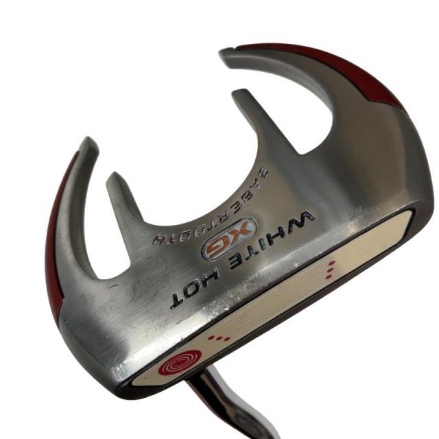 【安い，お買い得】 【中古】 オデッセイ WHITE HOT XG SABERTOOTH 34インチ パター PT スチール (フレックスその他) メンズ 男性用 右利き 右用 Cランク ゴルフクラブ パター