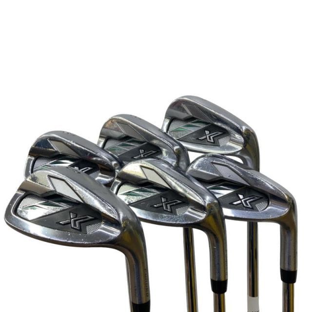 【中古】 ダンロップ XXIO(2022) eks 7S アイアンセット IR 純正特注シャフト (フレックスS) メンズ 男性用 右利き 右用 Cランク ゴルフクラブ