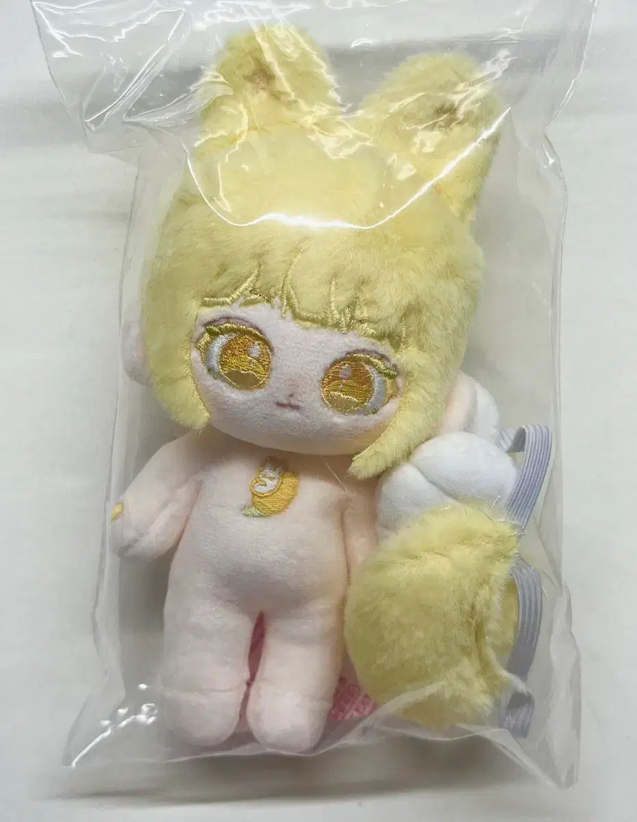 無属性 チュ～ 10cm トイスケルトン入りぬいぐるみ