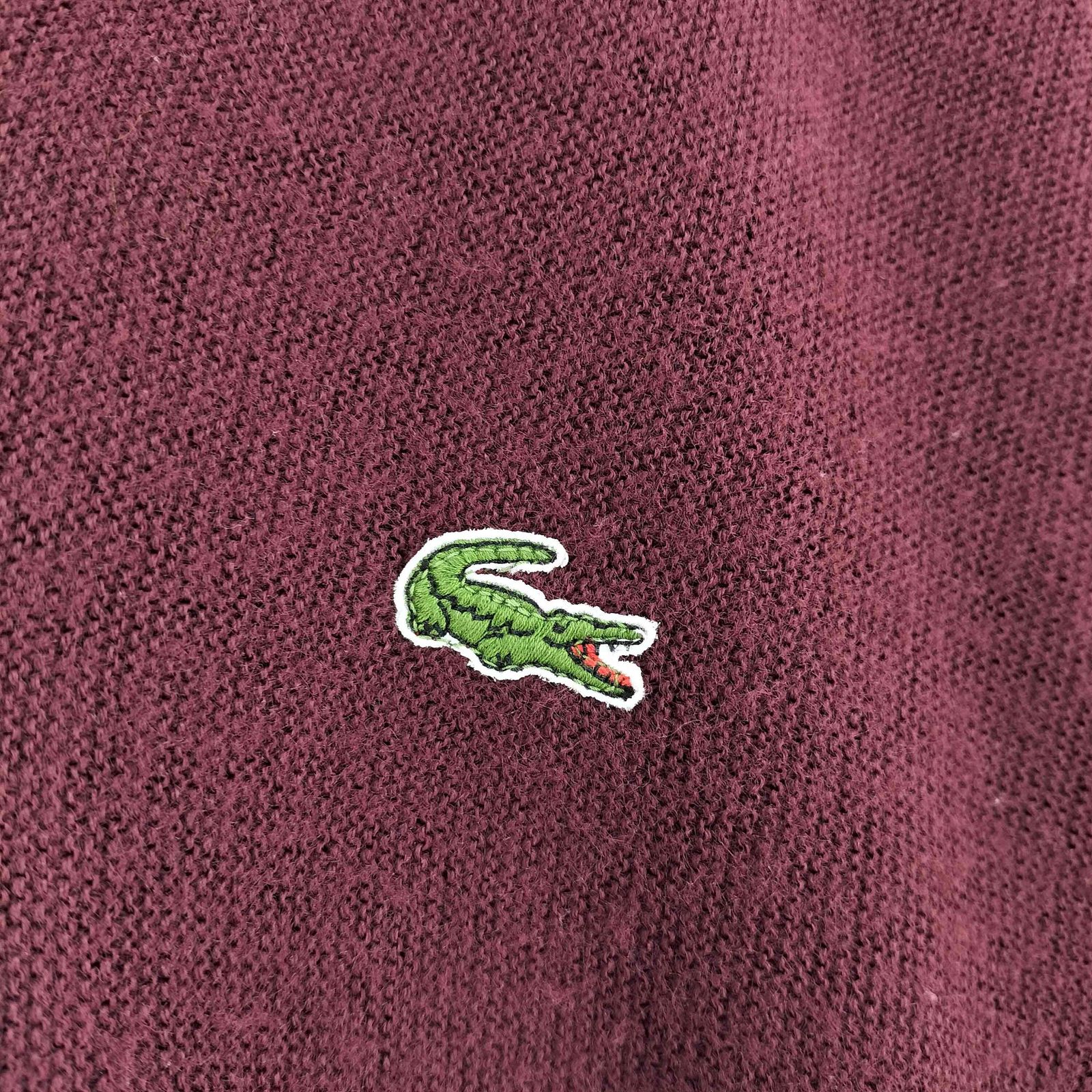 アイゾッドラコステ IZOD LACOSTE 80-90s USA製 Vネック アクリル 