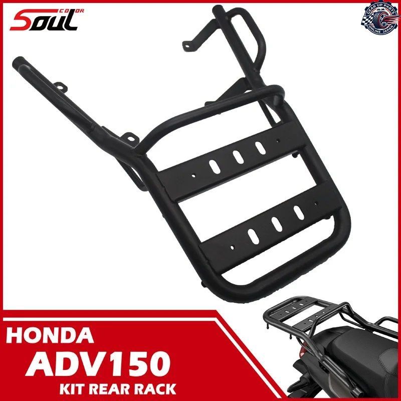 オートバイ用キット リアラック キャリア サポート シェルフ ホルダー トランク ブラケット ADV150 ADV-150 ADV 150 19-20 2019 - 21