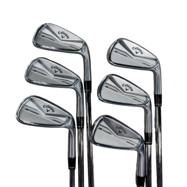 【中古】 キャロウェイ X FORGED(2024) 6S アイアンセット IR NS PRO MODUS3 TOUR105 (フレックスS) メンズ 男性用 右利き 右用 Bランク ゴルフクラブ
