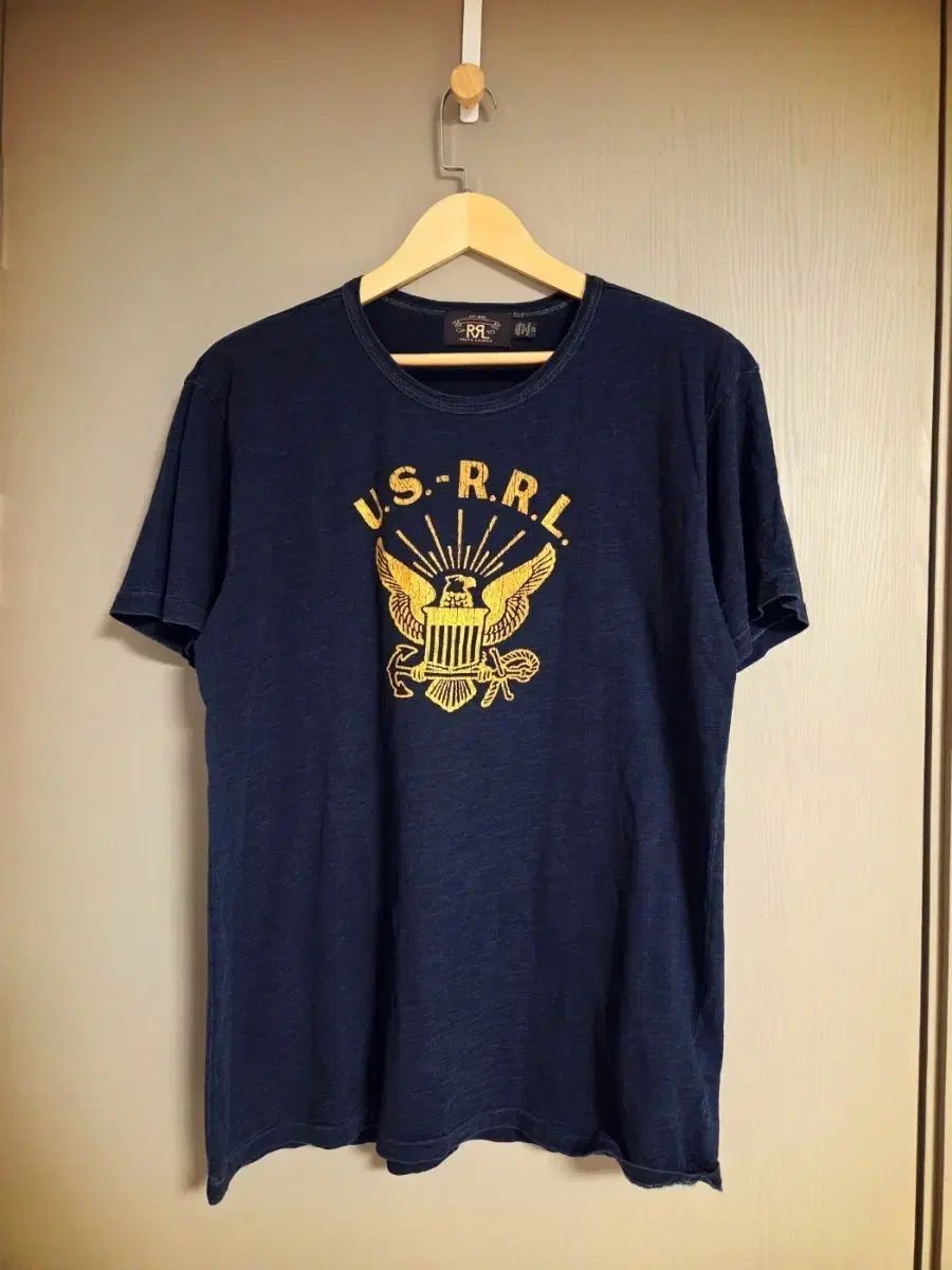 RRL(ダブルアールエル) グラフィック プリンティング 半袖T XL