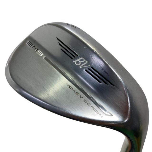 【中古】 タイトリスト VOKEY SPIN MILLED SM9 ツアークロム 56°/14°F ウェッジ WG Dynamic Gold (フレックスS) メンズ 男性用 右利き 右用 Cランク ゴルフクラブ