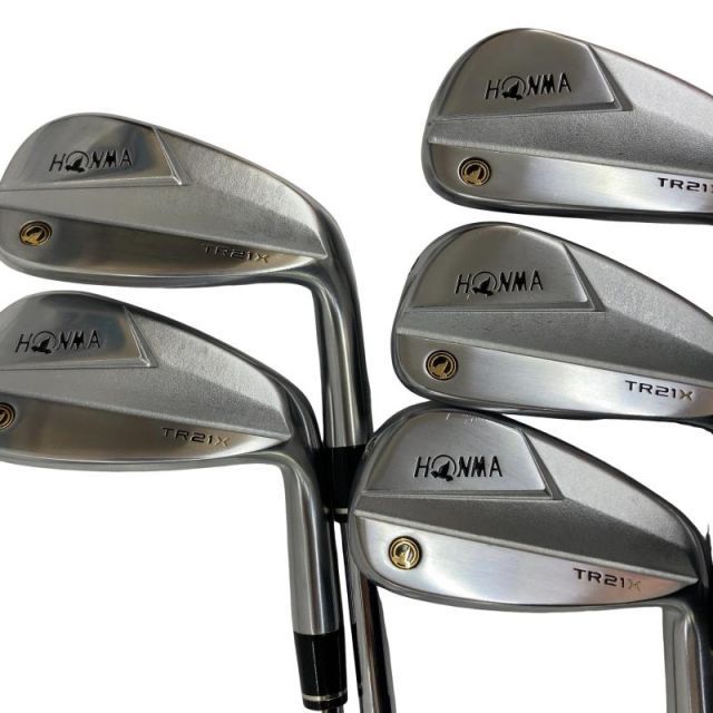 【中古】 本間ゴルフ TOUR WORLD TR21X 5S アイアンセット IR NS PRO 950GH neo (フレックスS) メンズ 男性用 右利き 右用 Cランク ゴルフクラブ