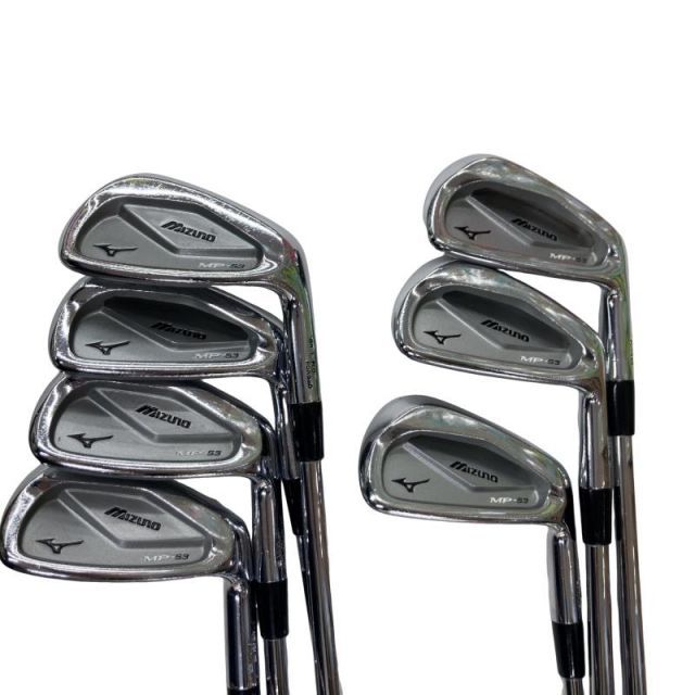【中古】 ミズノ MP-53 7S アイアンセット IR Dynamic Gold (フレックスS) メンズ 男性用 右利き 右用 Cランク ゴルフクラブ
