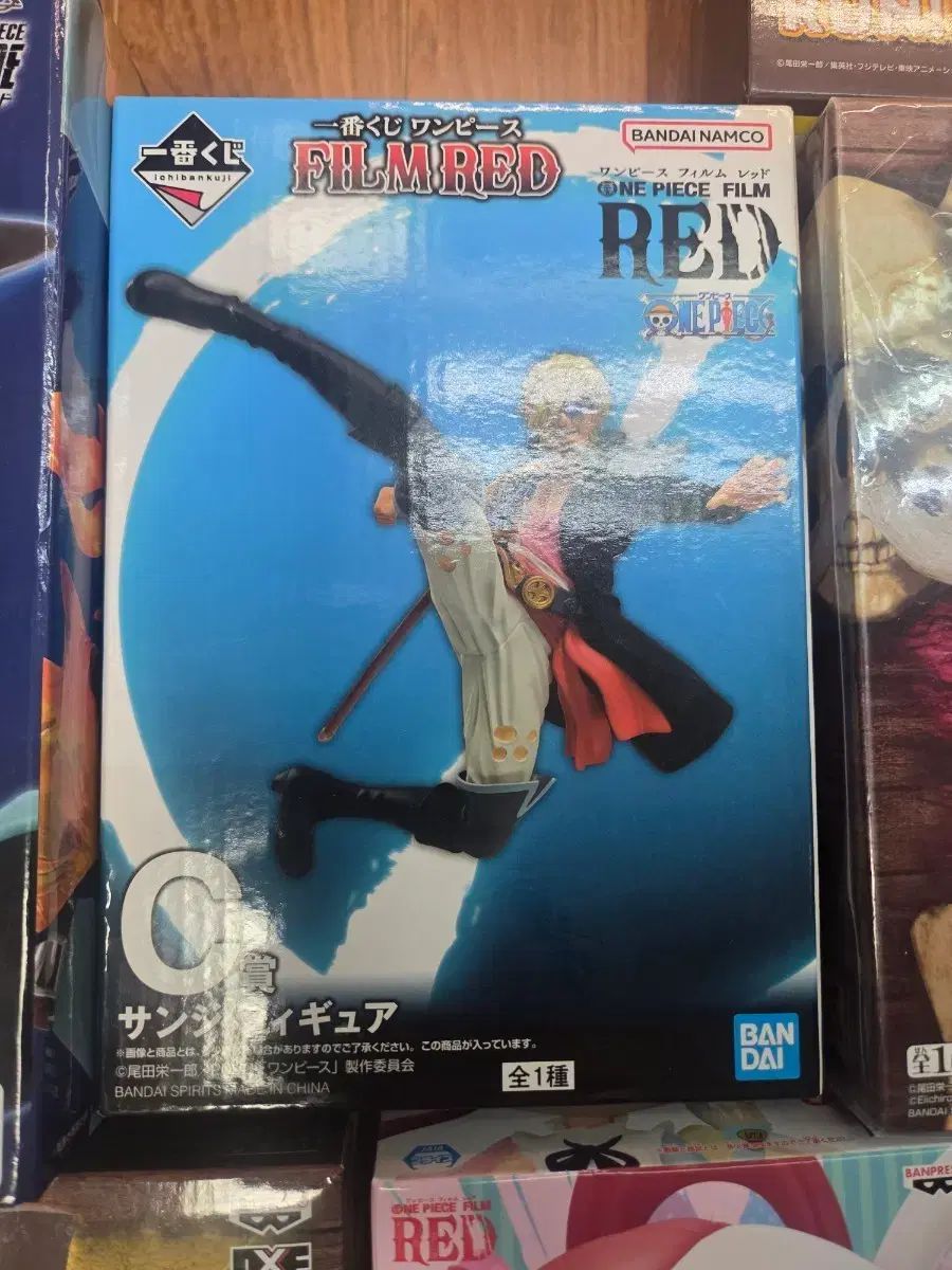 (未開封) ONE PIECE 一番くじ フィルム レッド サンジ フィギュア C賞