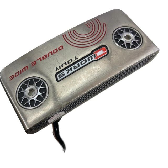 【中古】 オデッセイ O WORKS TOUR SILVER DOUBLE WIDE 34インチ パター PT スチール (フレックスその他) メンズ 男性用 右利き 右用 Dランク ゴルフクラブ