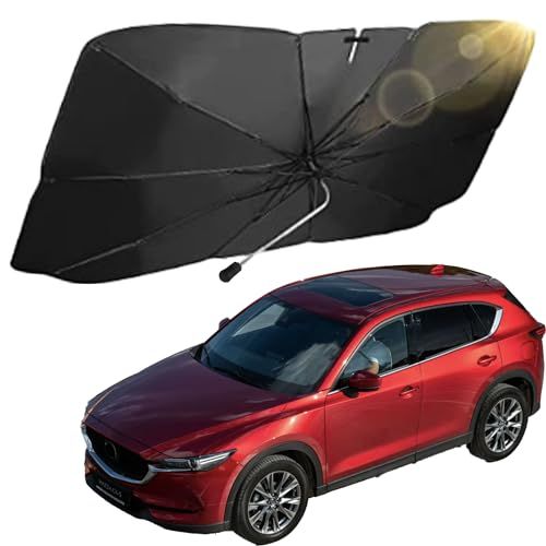 【世田谷ベース掲載】 ALEBANA cx5 サンシェード ドラレコ対応 【2025年版】 cx-5 車 フロント 車用サンシェード 日除け 傘 アクセサリー カー用品 便利グッズ 車内 (CX-5)AR 3bb5ffd0