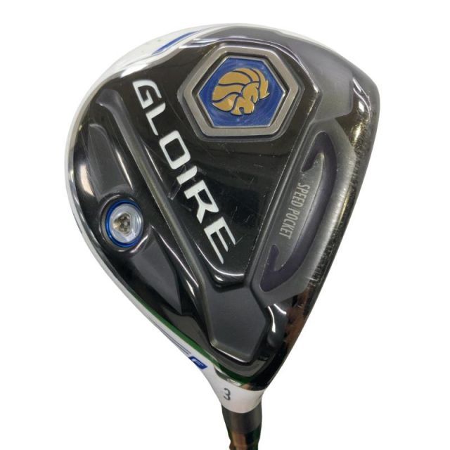 【中古】 テーラーメイド GLOIRE F 3W フェアウェイウッド FW GLOIRE GL3300(フェアウェイ) (フレックスS) メンズ 男性用 右利き 右用 Cランク ゴルフクラブ