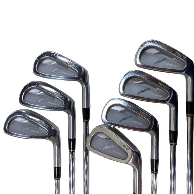 【中古】 フォーティーン TC-910 FORGED 7S アイアンセット IR Dynamic Gold (フレックスS) メンズ 男性用 右利き 右用 Cランク ゴルフクラブ