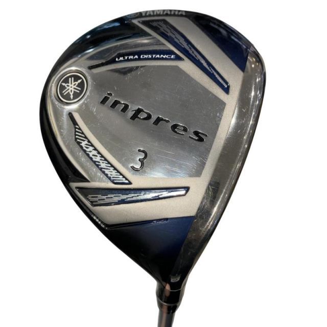 【中古】 ヤマハ inpres UD+2(2019) 3W フェアウェイウッド FW リシャフト (フレックスその他) メンズ 男性用 右利き 右用 Cランク ゴルフクラブ