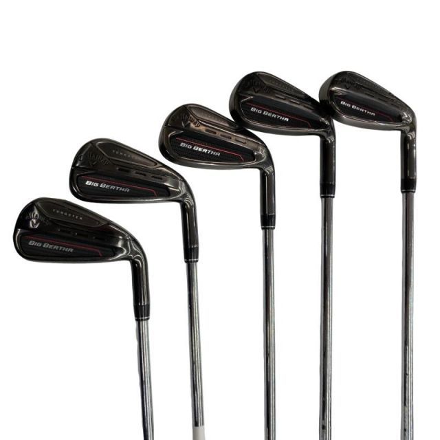 【中古】 キャロウェイ BIG BERTHA(2023) 5S アイアンセット IR NS PRO 950GH neo (フレックスS) メンズ 男性用 右利き 右用 Cランク ゴルフクラブ単体アイアン