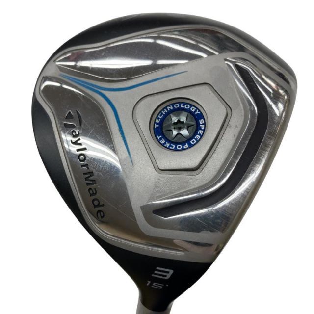 【中古】 テーラーメイド JET SPEED 3W USA フェアウェイウッド FW MATRIX VELOX T 69 (フレックスR) メンズ 男性用 右利き 右用 Cランク ゴルフクラブ