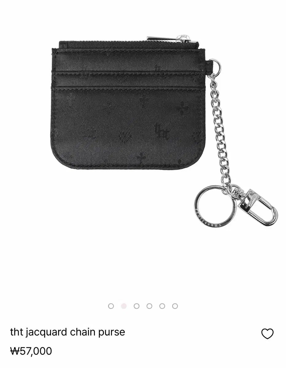 スリータイムズ ジャカード チェーン 財布 (新品)