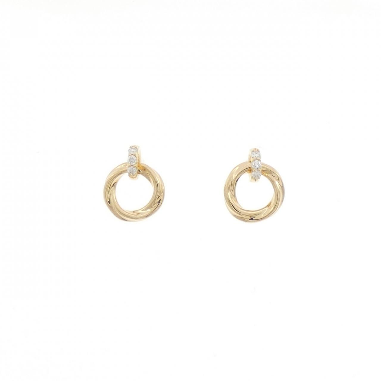 スタージュエリー ダイヤモンド ピアス 0.02CT