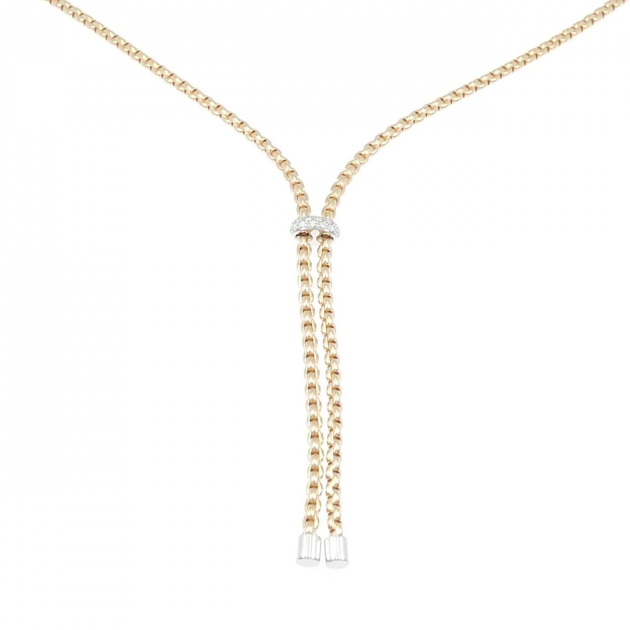 【新品】フォッペ エカ ネックレス 0.10CT