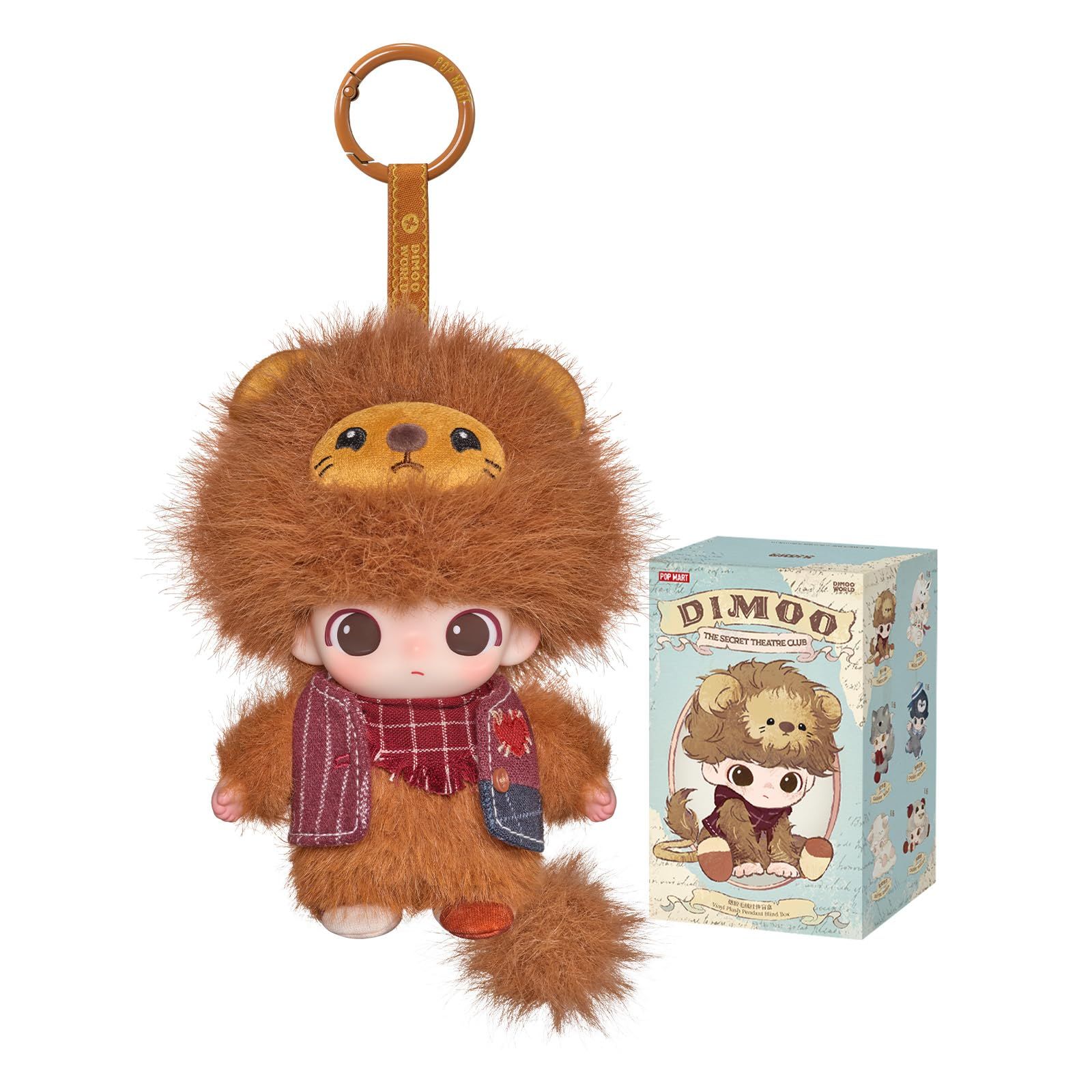 【POP MART 公式ストア】DIMOO The Secret Theatre Club シリーズ ぬいぐるみペンダント 【1ピース】 dimoo ディムー ポップマート ブラインドボックス フィギュア おもちゃ ガチャガチャ ぬいぐるみ 21a5a45c