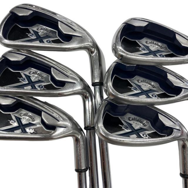 【中古】 キャロウェイ X・20(新溝適合) 8S USA アイアンセット IR Callaway Golf Steel (フレックスUNI) メンズ 男性用 右利き 右用 Dランク ゴルフクラブ